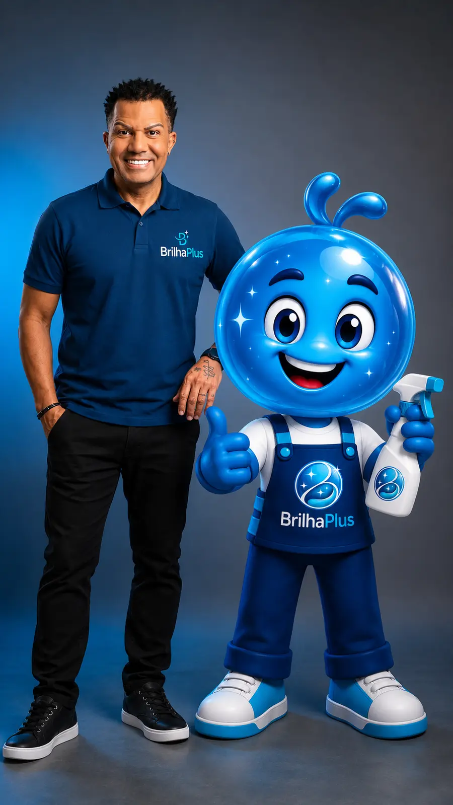 Maykon e Brilho, guias oficiais da BrilhaPlus